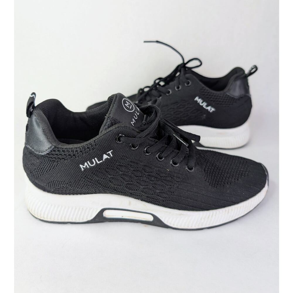 Mulat Ultraplex Sneakers Black Mesh Athletic Shoes Men's EU Size 41/ US Size 8